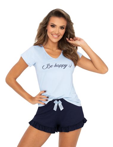 Ženska pidžama Be Happy 1/2 Blue